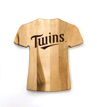 Minnesota Twins Team Jersey Cutting Board | Customize With Your Name & Number | Add a Personalized Note