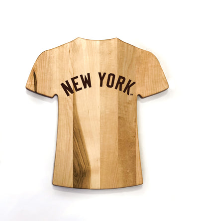 New York Yankees Team Jersey Cutting Board | Customize With Your Name & Number | Add a Personalized Note