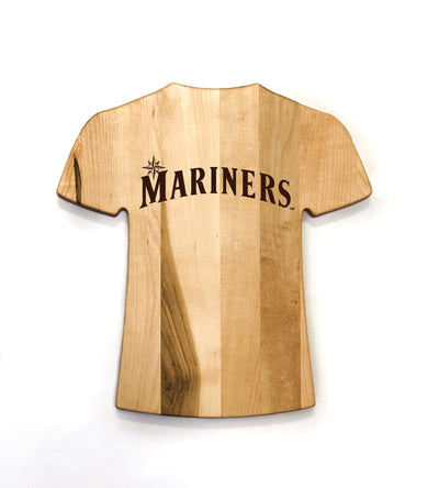 Seattle Mariners Team Jersey Cutting Board | Customize With Your Name & Number | Add a Personalized Note