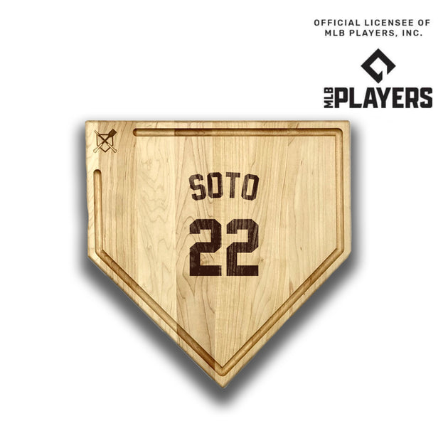 Javier Báez Signature Home Plate Cutting Board – Baseball BBQ