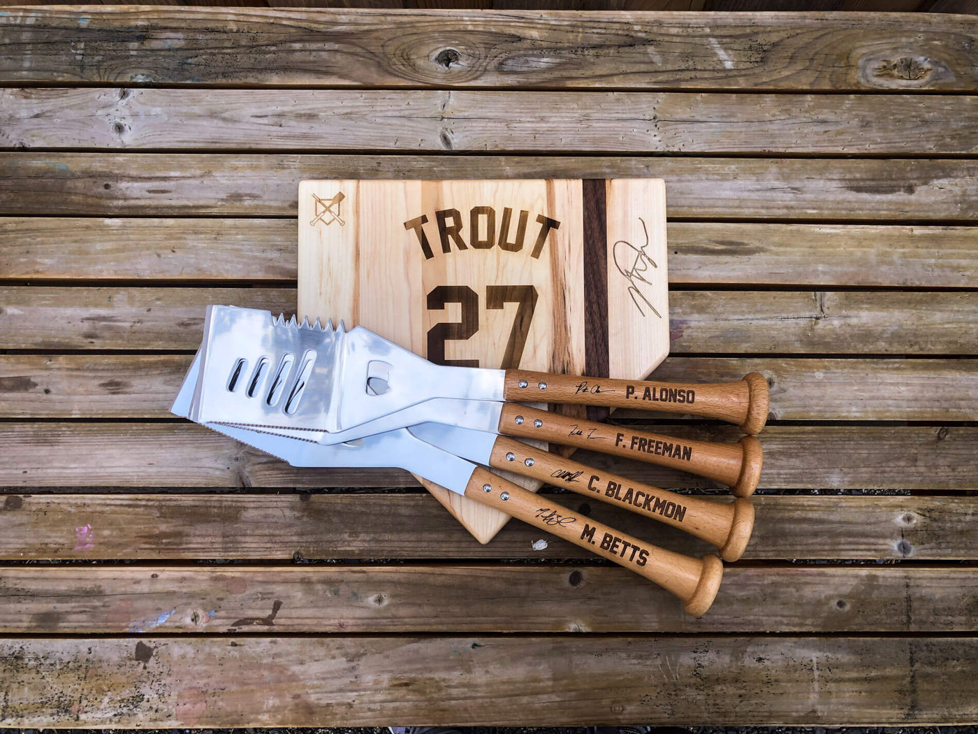 MLB Player Signature Tools & Cutting Boards