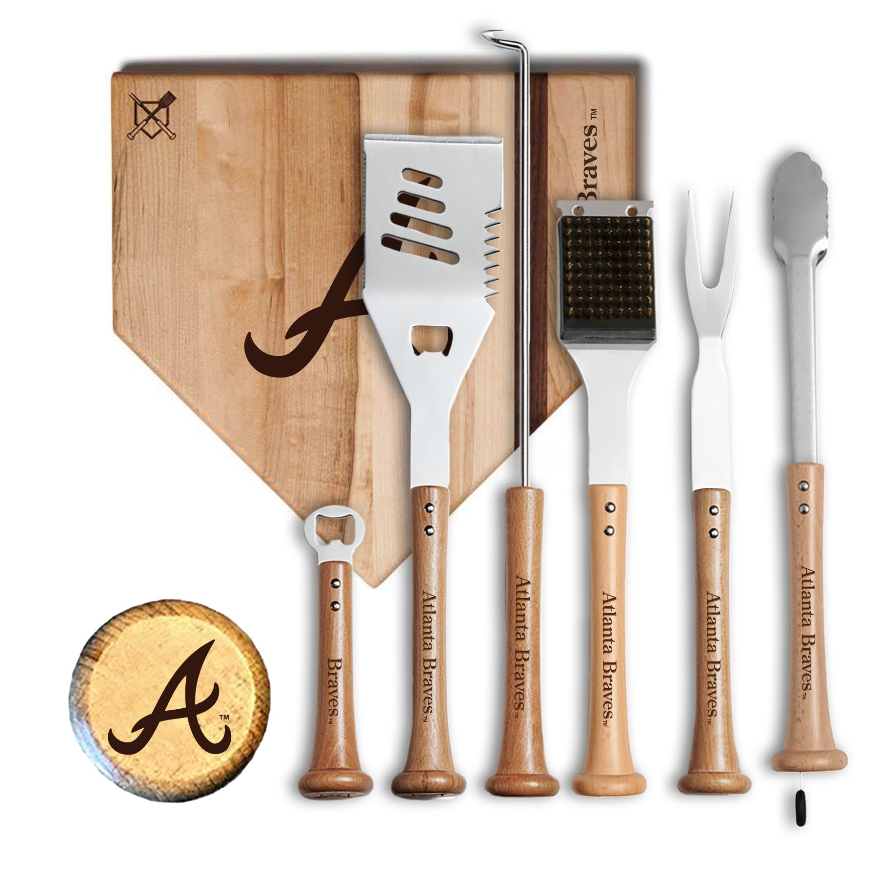 Atlanta Braves MVP Grill Set – Baseball BBQ