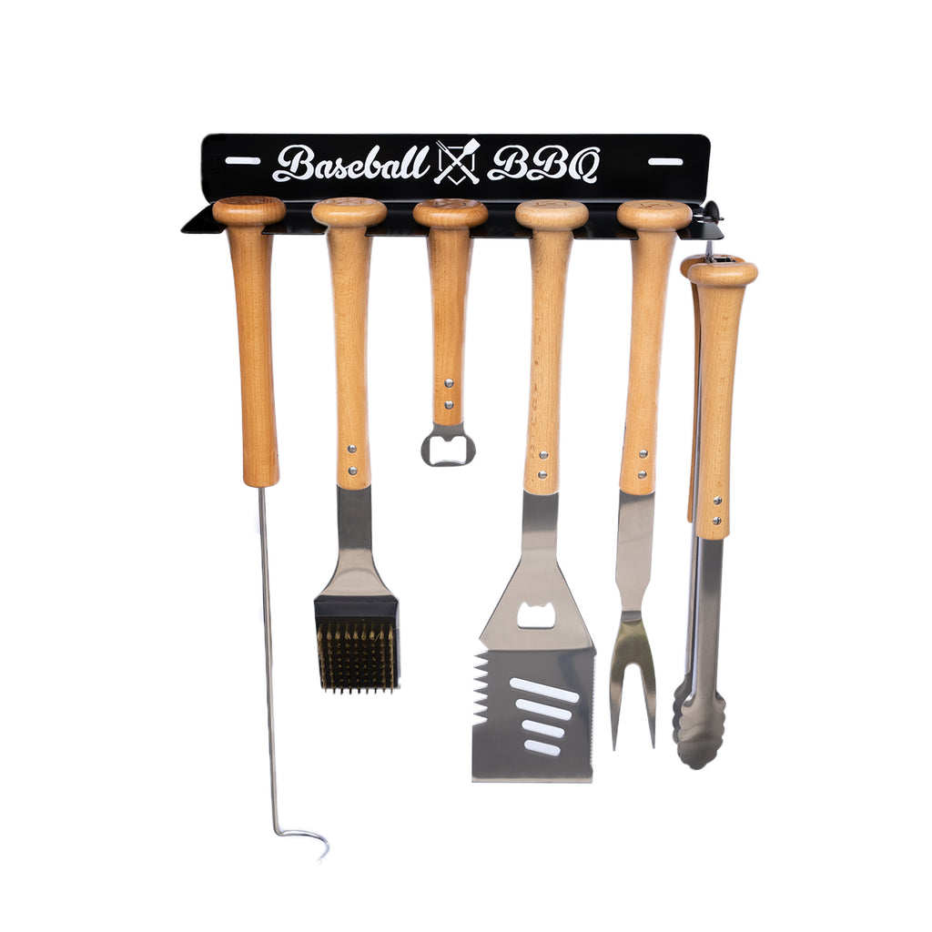 MLB Team Logo 3pc. BBQ Grill Tool Set