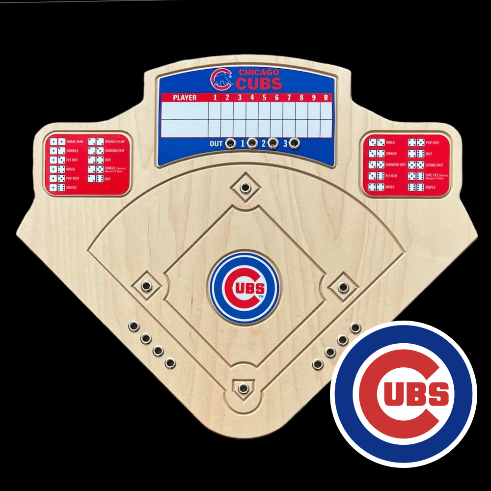 Across The Board Game Baseball BBQ Chicago Cubs Baseball Game Across The Board 1800x1800 