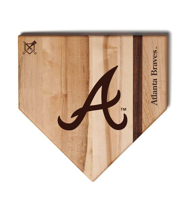 Atlanta Braves Home Plate Cutting Boards | Multiple Sizes | Multiple Designs