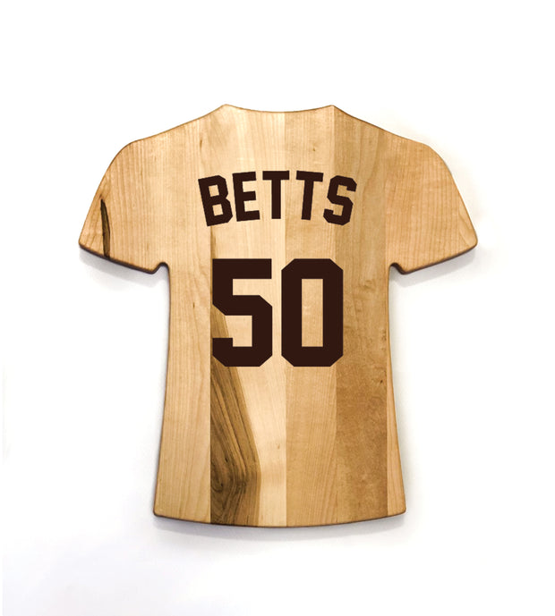 Mookie Betts Signature Home Plate Cutting Board – Baseball BBQ