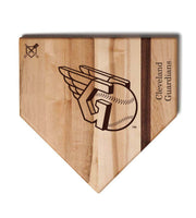 Cleveland Guardians Home Plate Cutting Boards | Multiple Sizes | Multiple Designs