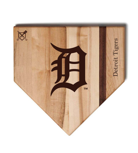 Detroit Tigers Home Plate Cutting Boards | Multiple Sizes | Multiple D ...