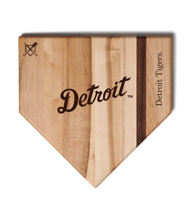 Detroit Tigers Home Plate Cutting Boards | Multiple Sizes | Multiple Designs