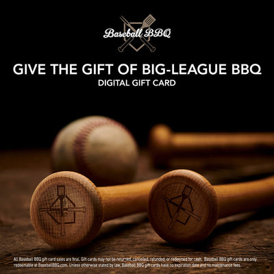 Brushback Grill Scraper with Baseball Bat Handle – Baseball BBQ