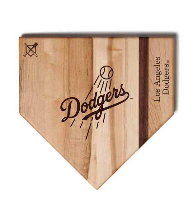 Los Angeles Dodgers Home Plate Cutting Boards | Multiple Sizes | Multiple Designs