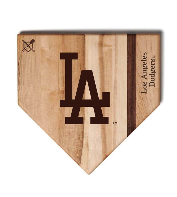 Los Angeles Dodgers Home Plate Cutting Boards | Multiple Sizes | Multiple Designs
