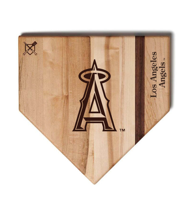 Los Angeles Angels Home Plate Cutting Boards | Multiple Sizes | Multiple Designs