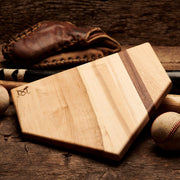 Request Any Active MLB Player Signature Home Plate Cutting Board