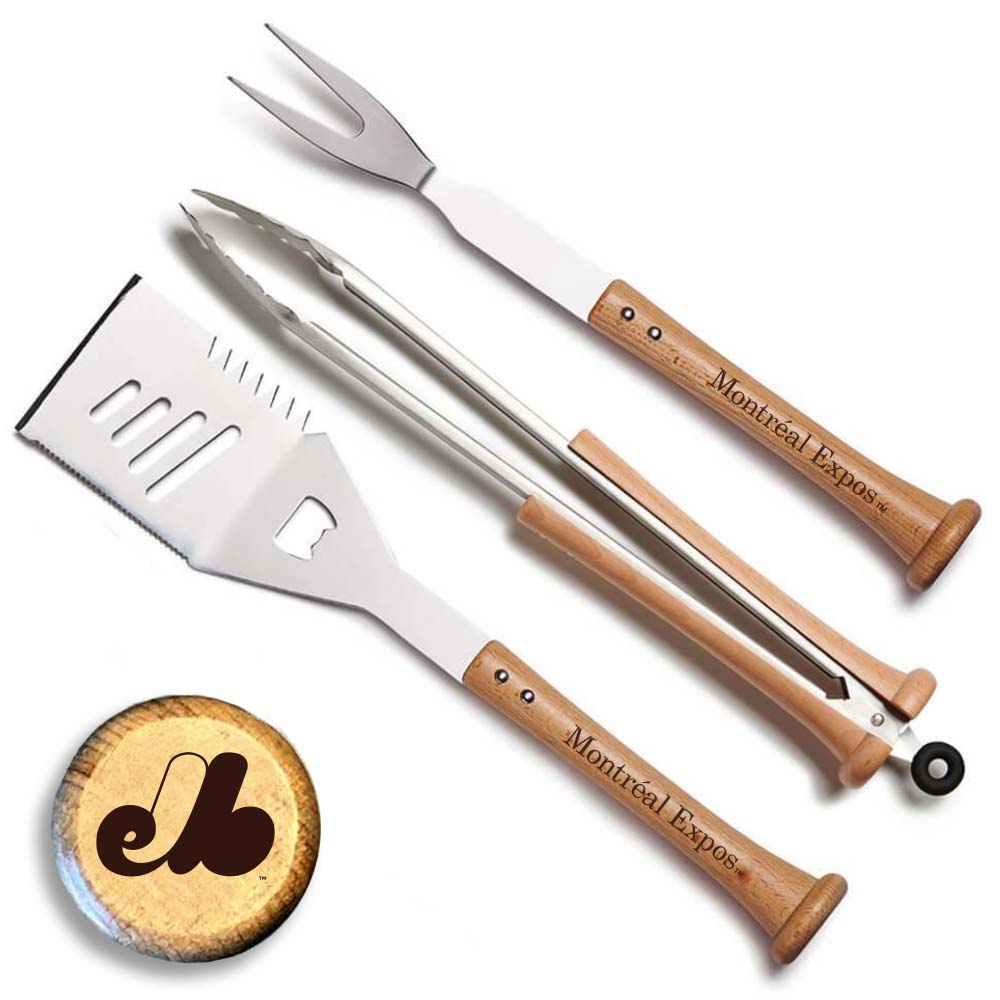 Montreal Expos Grill Tools & Boards – Baseball BBQ