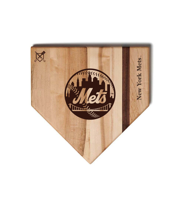 New York Mets Home Plate Cutting Boards, Multiple Sizes