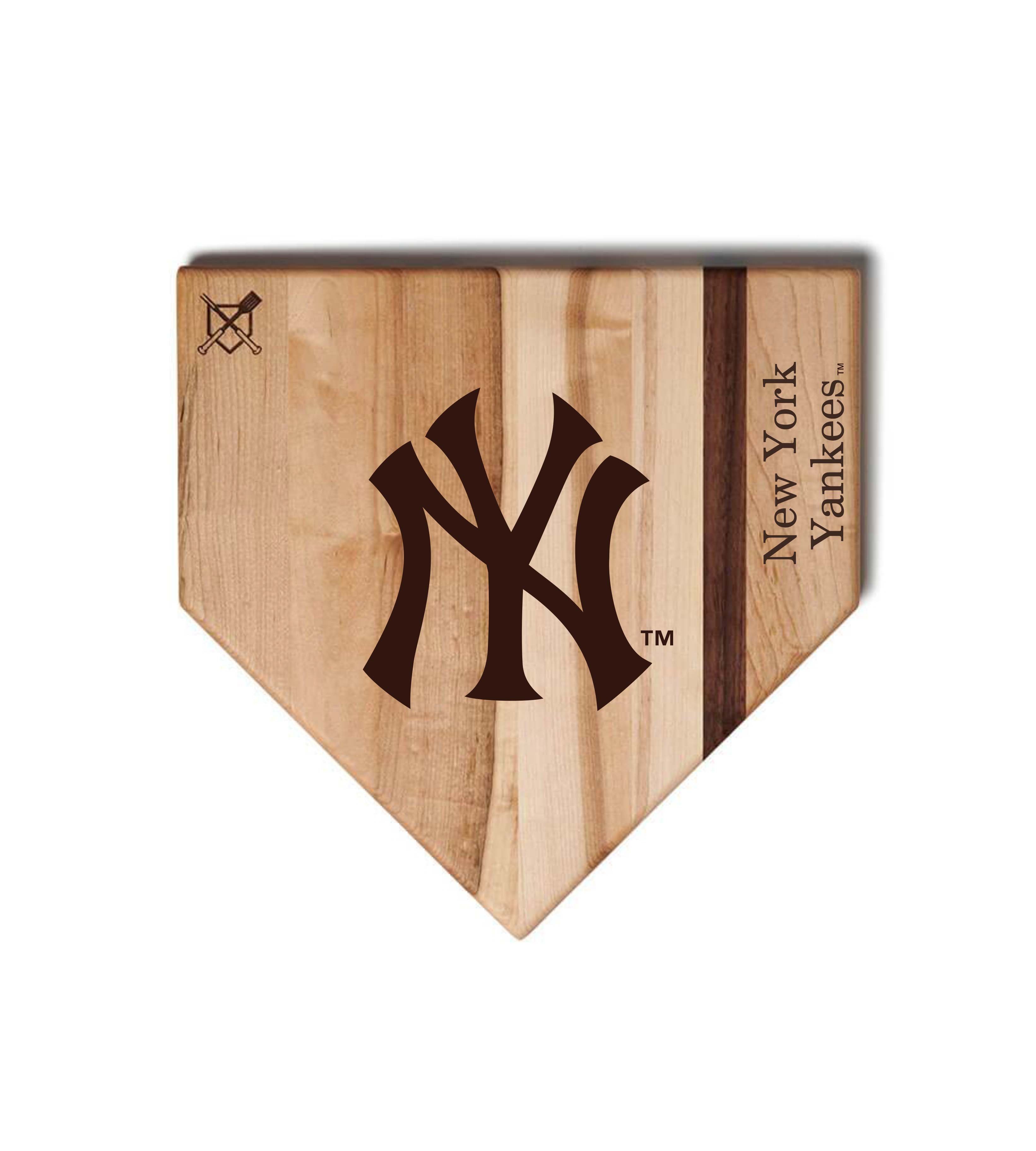 New York Yankees Home Plate Cutting Boards