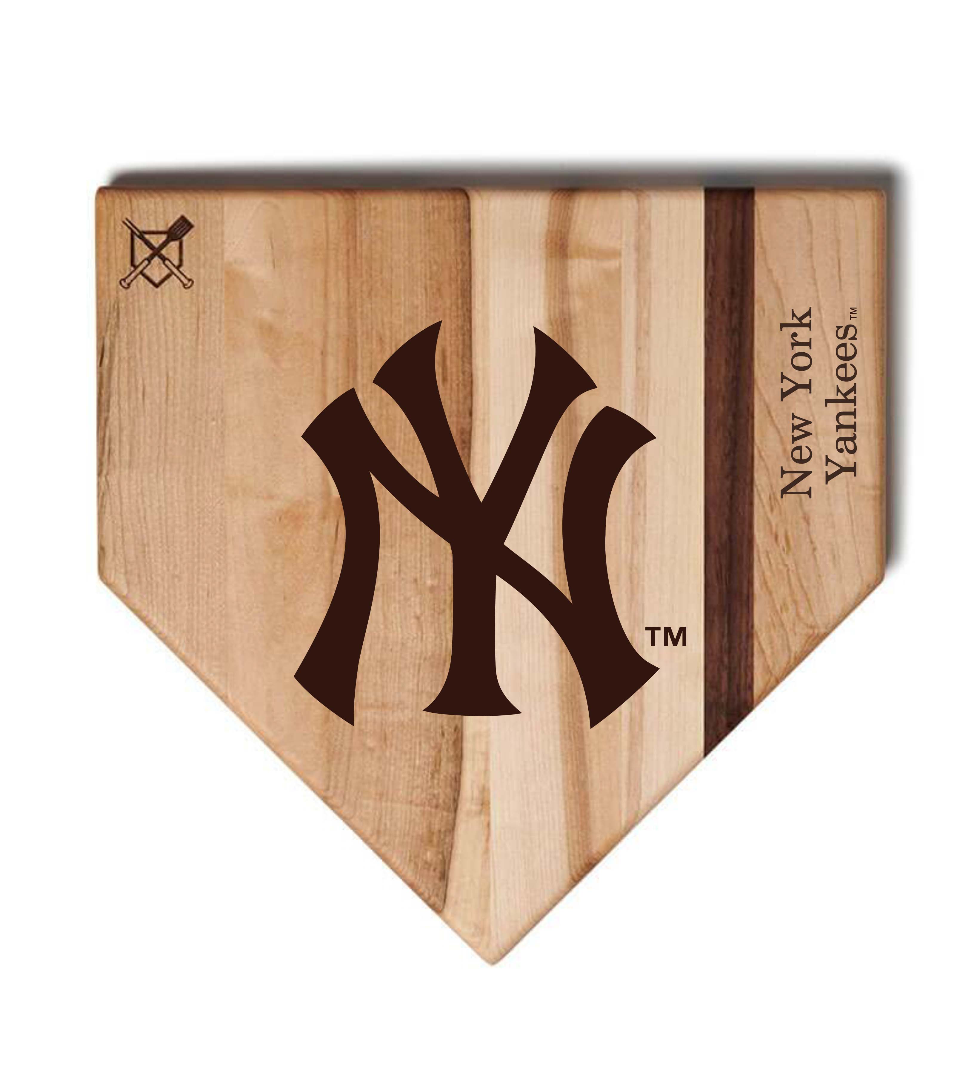 New York Yankees Home Plate Cutting Boards - Thumbnail 2