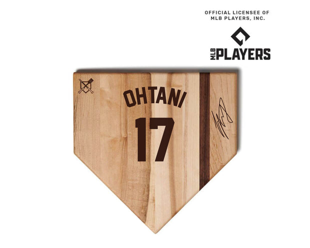 Clayton Kershaw Signature Home Plate Cutting Board – Baseball BBQ