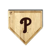 Philadelphia Phillies Home Plate Cutting Boards | Multiple Sizes | Multiple Designs