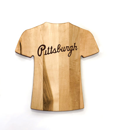 Pittsburgh Pirates Team Jersey Cutting Board | Choose Your Favorite MLB Player | Customize With Your Name & Number | Add a Personalized Note