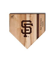 San Francisco Giants Home Plate Cutting Boards | Multiple Sizes | Multiple Designs
