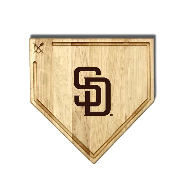 San Diego Padres Home Plate Cutting Boards | Multiple Sizes | Multiple Designs