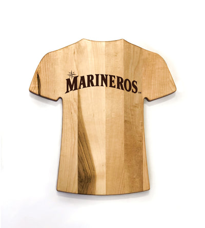 Marineros de Seattle Team Jersey Cutting Board | Customize With Your Name & Number | Add a Personalized Note (en Español)