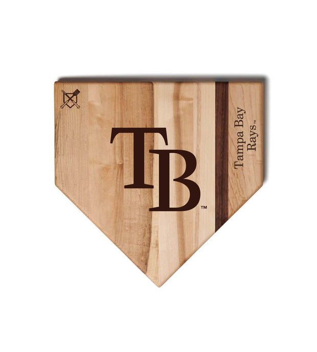 Tampa Bay Rays Home Plate Cutting Boards | Multiple Sizes | Multiple Designs