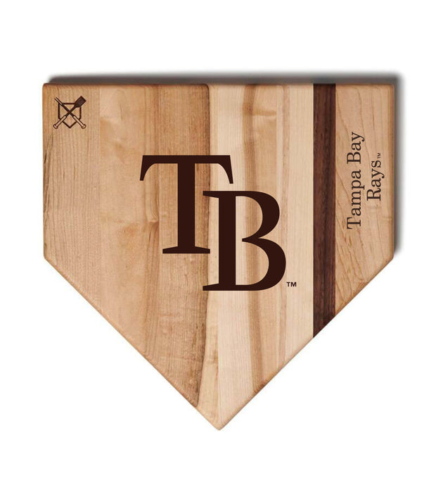 Tampa Bay Rays Home Plate Cutting Boards | Multiple Sizes | Multiple Designs