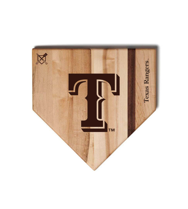 Texas Rangers Home Plate Cutting Boards | Multiple Sizes | Multiple Designs