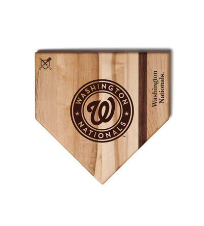 Washington Nationals Home Plate Cutting Boards | Multiple Sizes | Multiple Designs