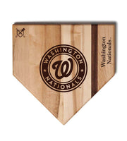 Washington Nationals Home Plate Cutting Boards | Multiple Sizes | Multiple Designs