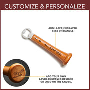 "Pickoff" Bottle Opener with Customized | Fully Customizable!