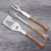 "Triple Play" Grill Set with Customized Handles